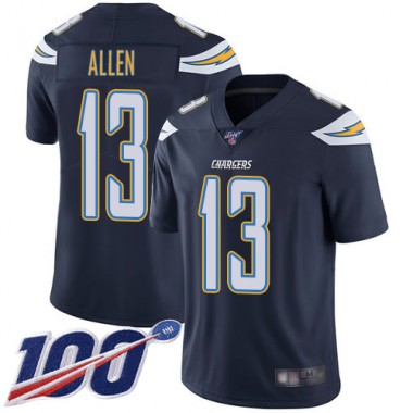 Los Angeles Chargers NFL Football Keenan Allen Navy Blue Jersey Youth Limited  #13 Home 100th Season Vapor Untouchable